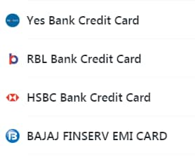 bajaj finserv emi card