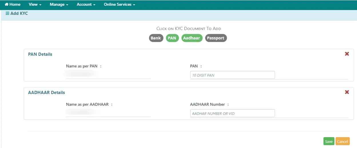 How to Link Aadhaar to Demat Account