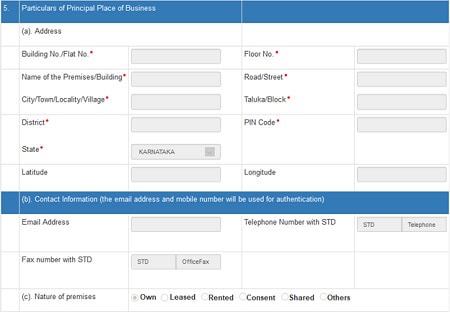E-way bill Registration Contact Information