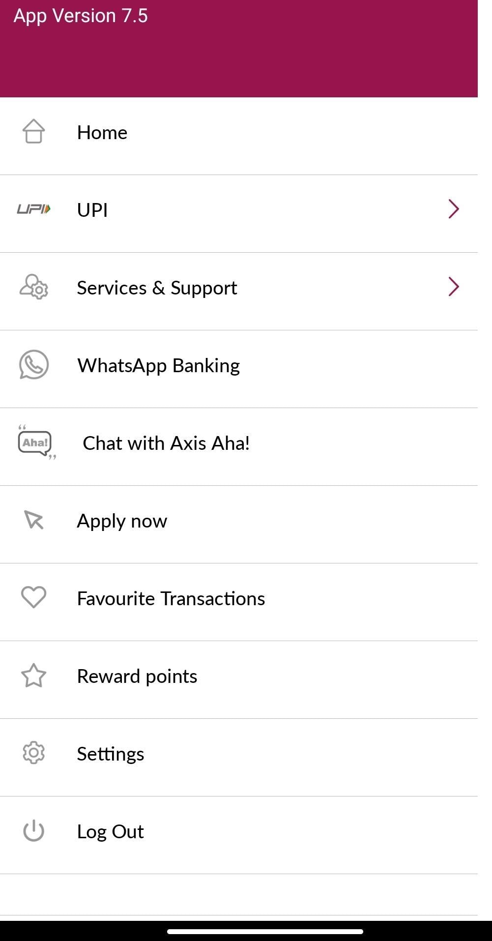 How to change address for axis bank credit card
