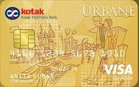 Kotak Urbane Gold Credit Card