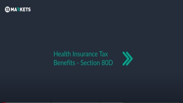 Health Insurance Tax Benefits Section 80D