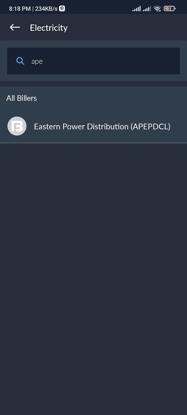 Eastern Power Distribution