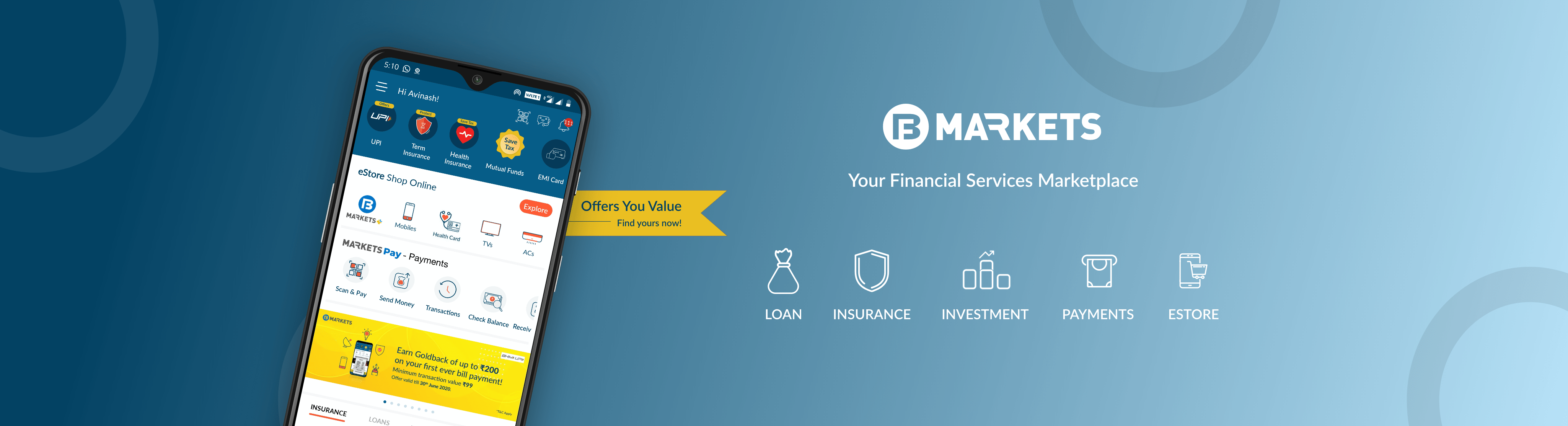bajaj fin market