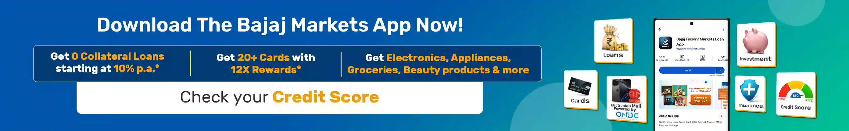 Download Bajaj Markets App 