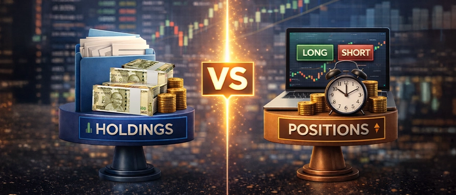 Holdings vs Positions