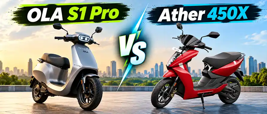 Ola S1 Pro vs Ather 450X