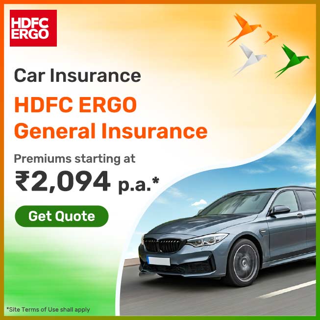 HDFC ERGO Car Insurance