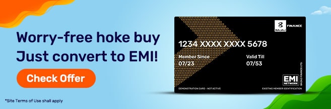 Apply for EMI Card