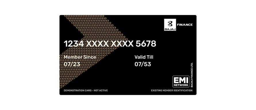 Bajaj Finance Insta EMI Card 