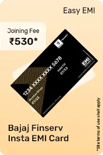 Bajaj Finserv Insta EMI Card