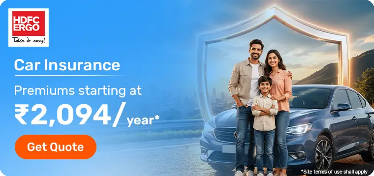HDFC Ergo Car Insurance