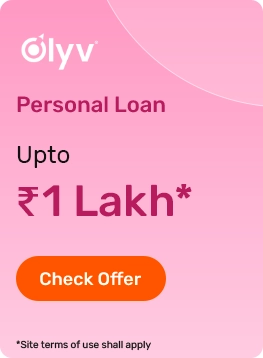 Olyv Personal Loan