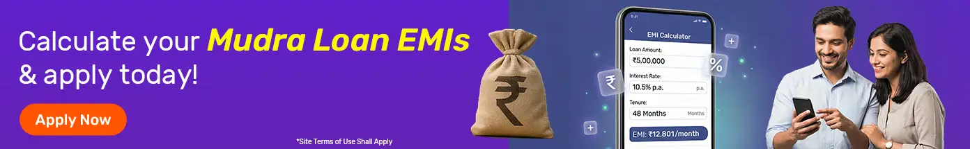 Mudra Loan Emi Calculator