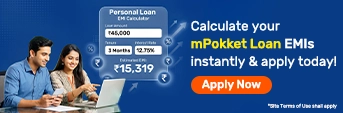 Mpokket Personal Loan Emi Calculator