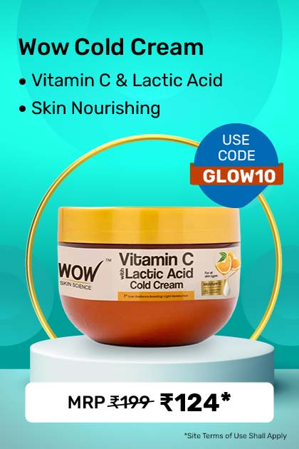 Wow Vitamin C with Lactic Acid Cold Cream - 100 Ml