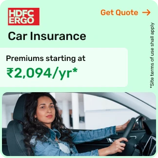 HDFC ERGO Car Insurance