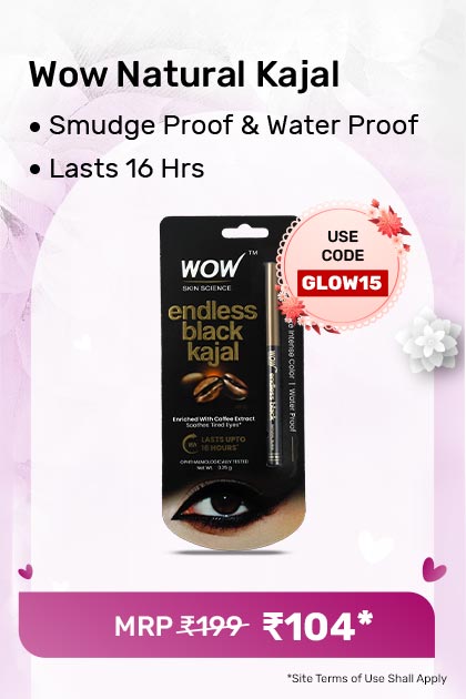 Wow Endless Black Natural Kajal