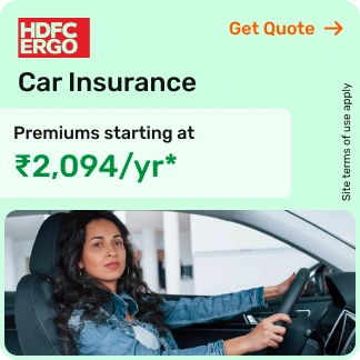HDFC ERGO Car Insurance