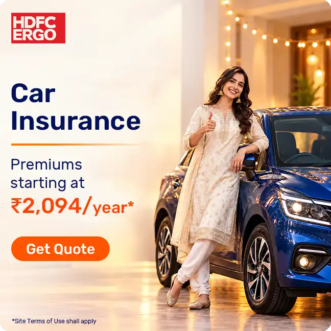 HDFC ERGO Car Insurance