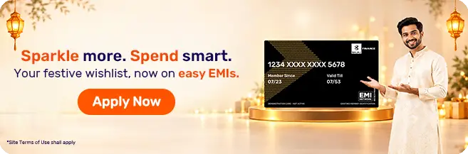 Apply for EMI Card