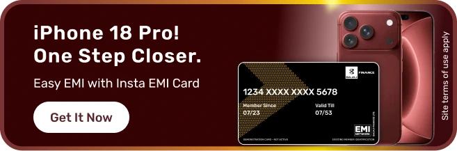 Apply for EMI Card iPhone
