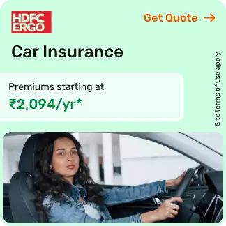 HDFC ERGO Car Insurance