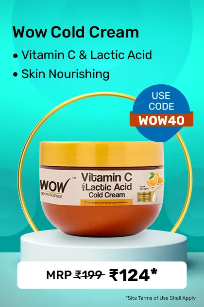 Wow Vitamin C with Lactic Acid Cold Cream - 100 Ml