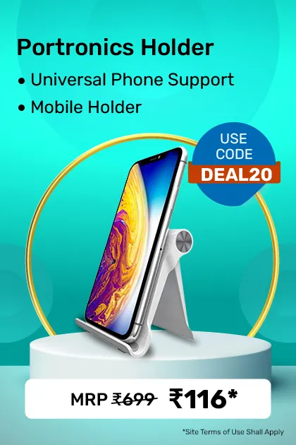 Portronics Modesk 200 Mobile Holder