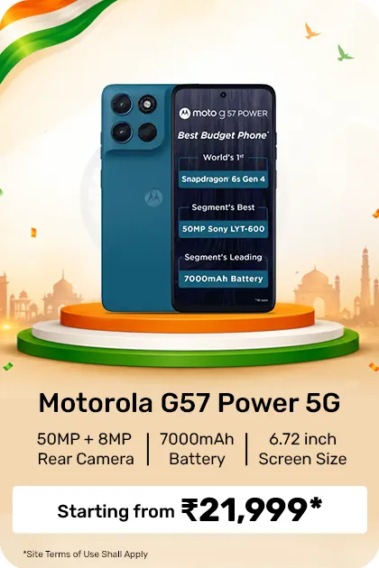 Motorola G57 Power 5g (corsair, 128 Gb) (8 Gb Ram)