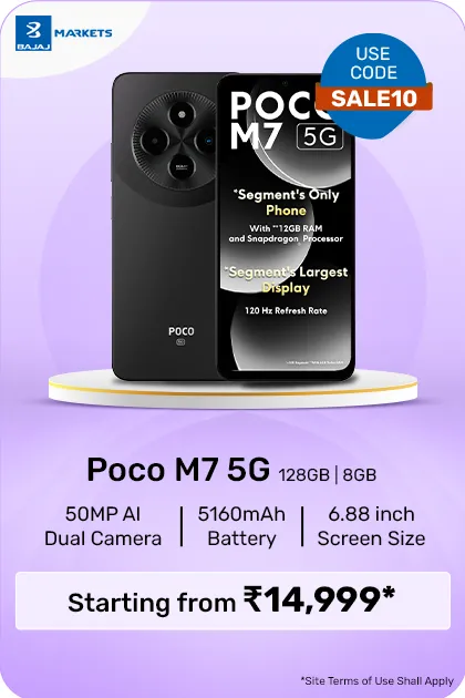 POCO M7 5G, Ocean Blue (8GB, 128GB)