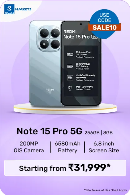 REDMI Note 15 Pro 5G (Silver Ash 8GB+256GB)