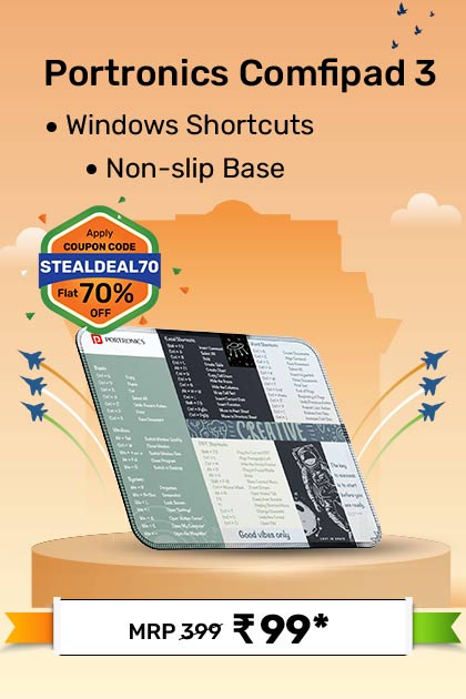 Portronics Comfipad 3