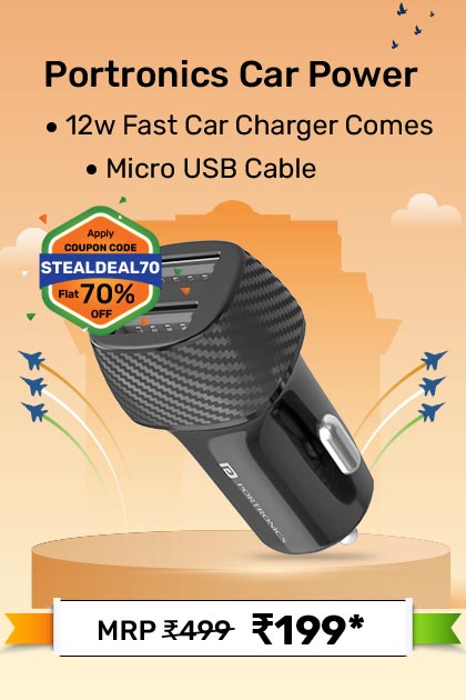 Portronics Car Power